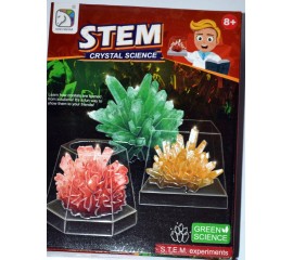Edukacinis žaidimas STEM kristalų auginimas